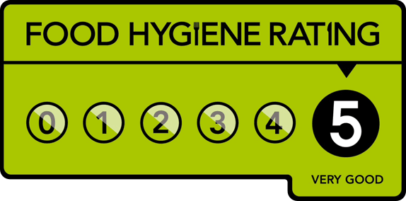 5 Star FSA Food Hygiene Rating badge